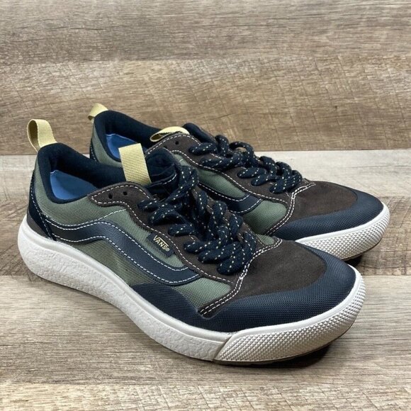 Vans Shoes - VANS Ultrarange Exo SE Black/Olive Sneakers Shoes Men's 6.5 Women's 8 NEW